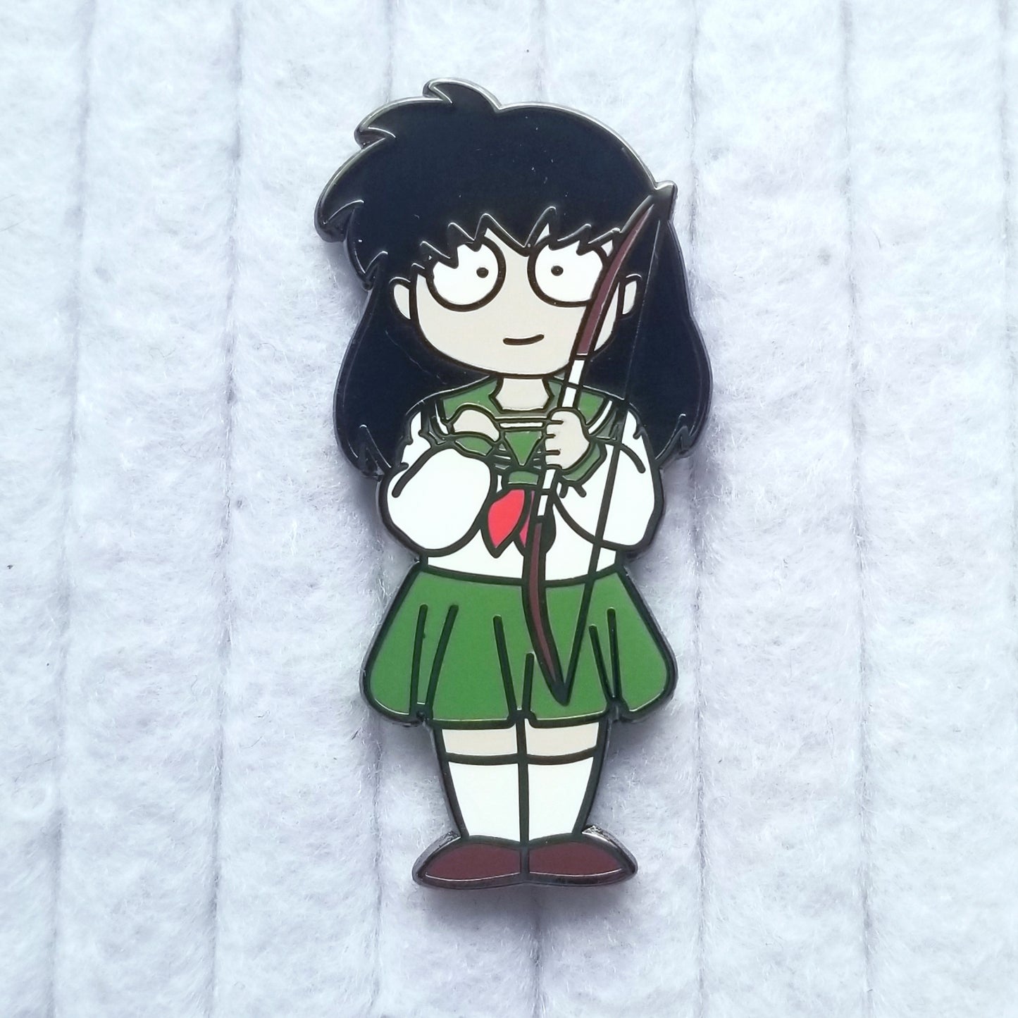 Inuyasha and Kagome Doll Pins