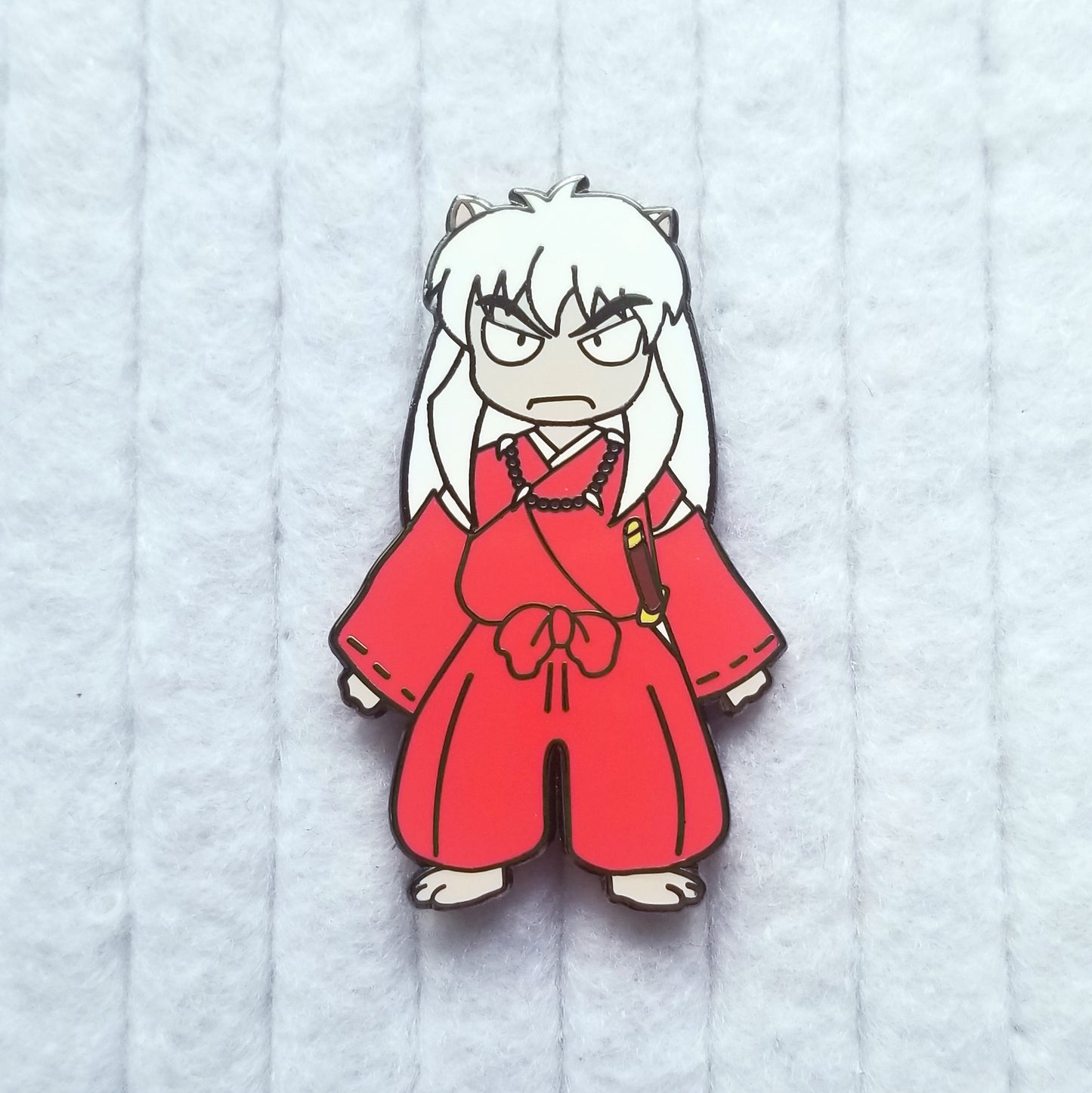 Inuyasha and Kagome Doll Pins