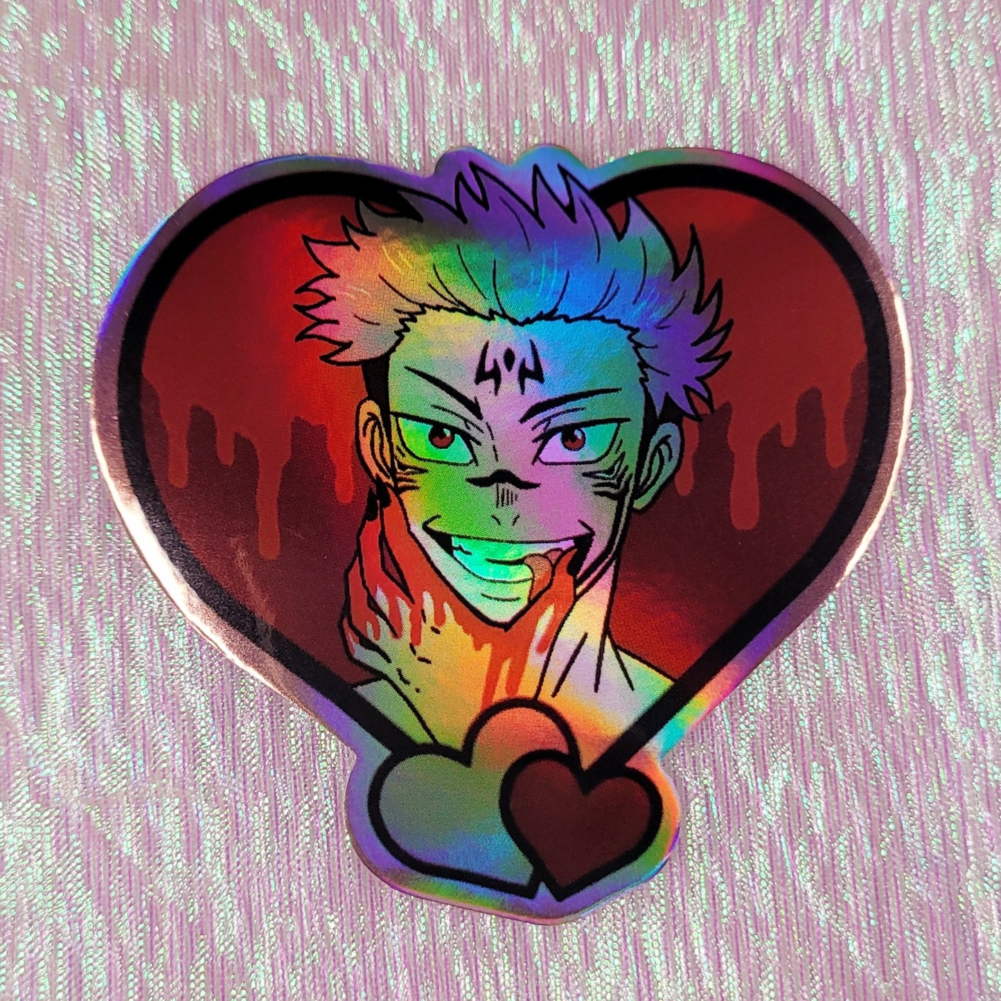 Sukuna heart stickers