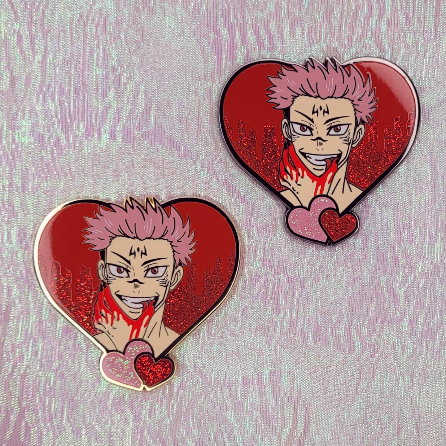 Sukuna heart pin