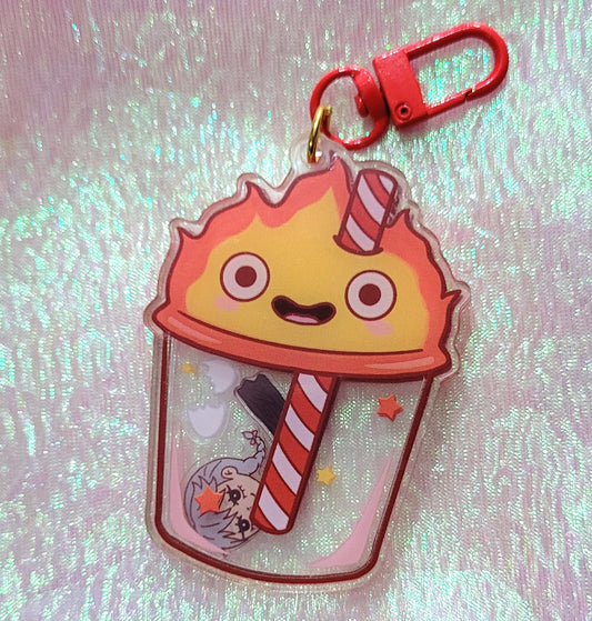 Calcifer keychain