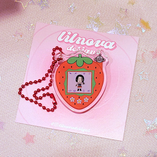 Nana strawberry keychains