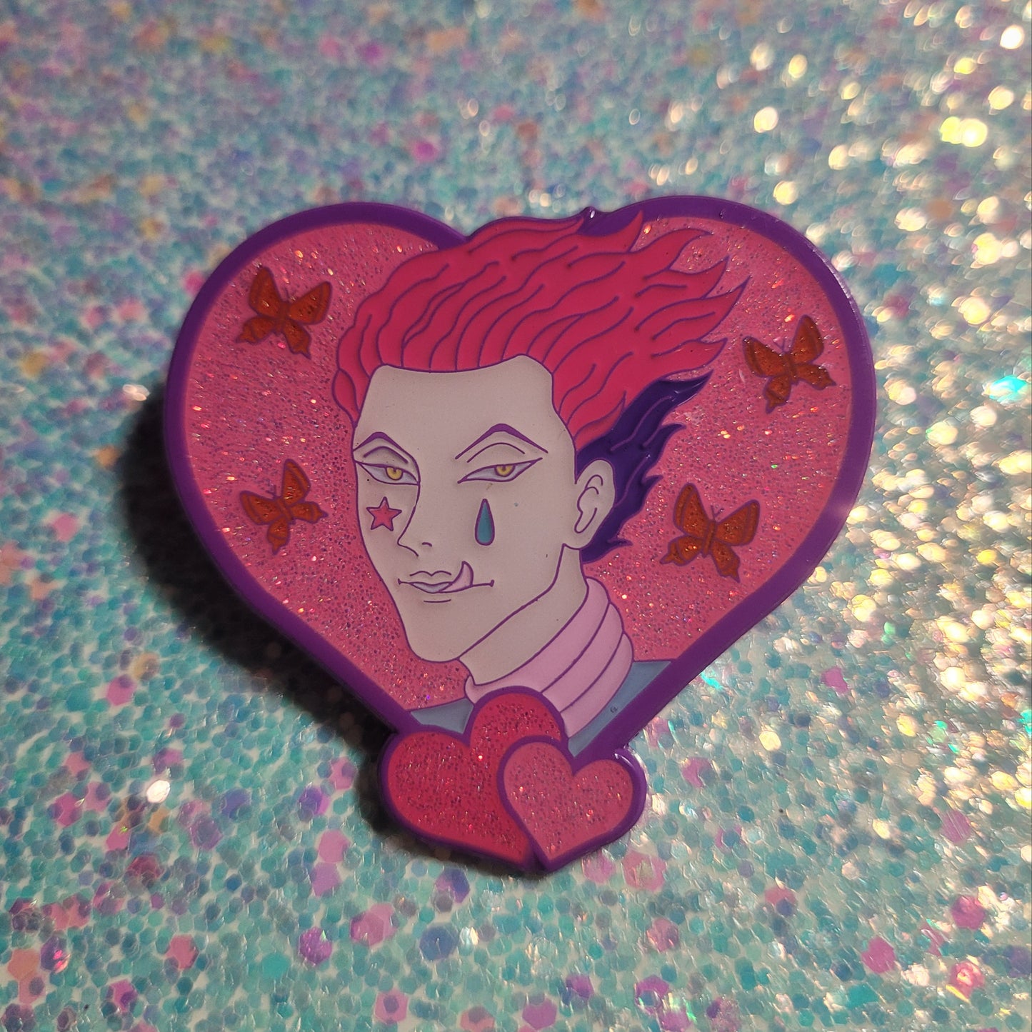 Purple Hisoka Hearts
