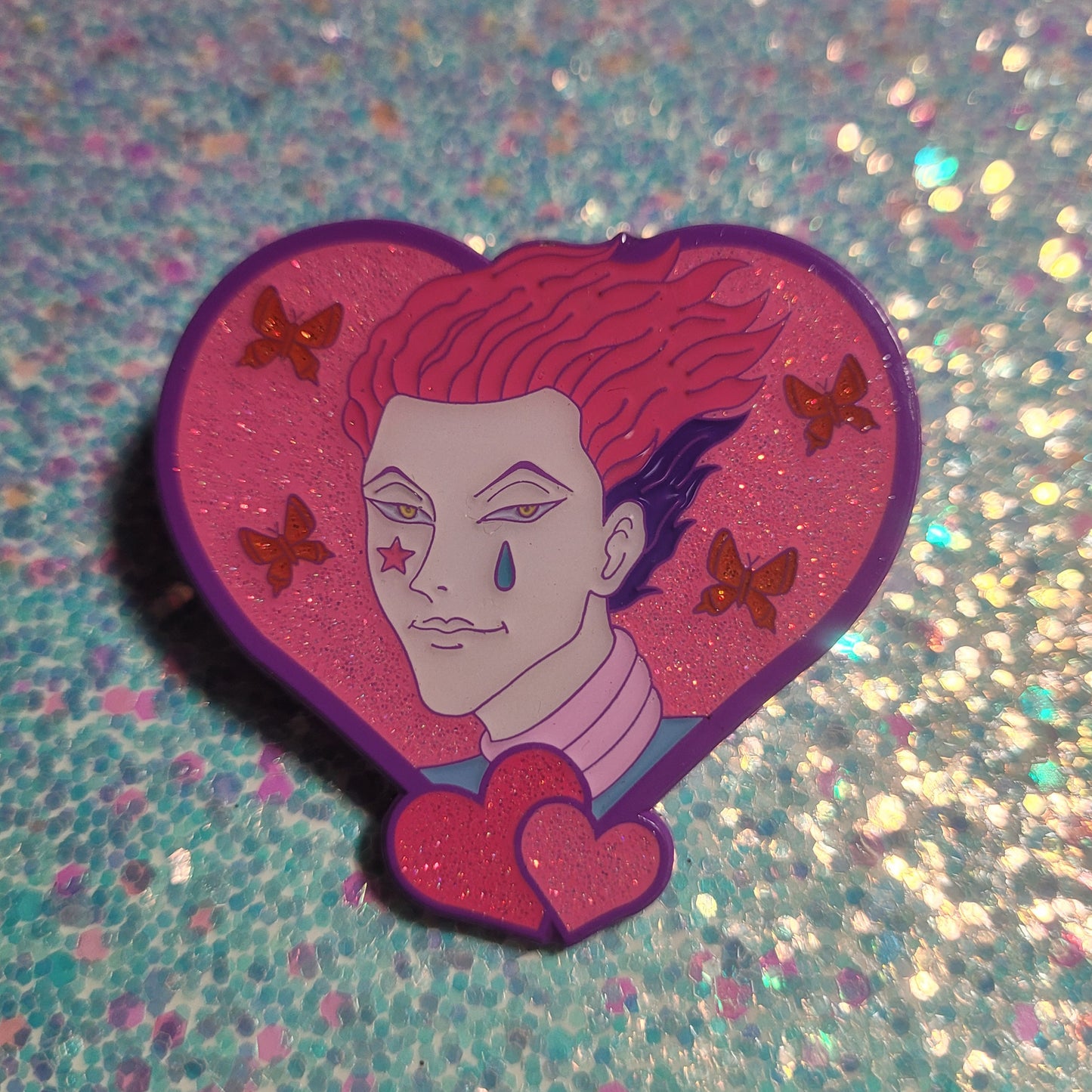 Purple Hisoka Hearts