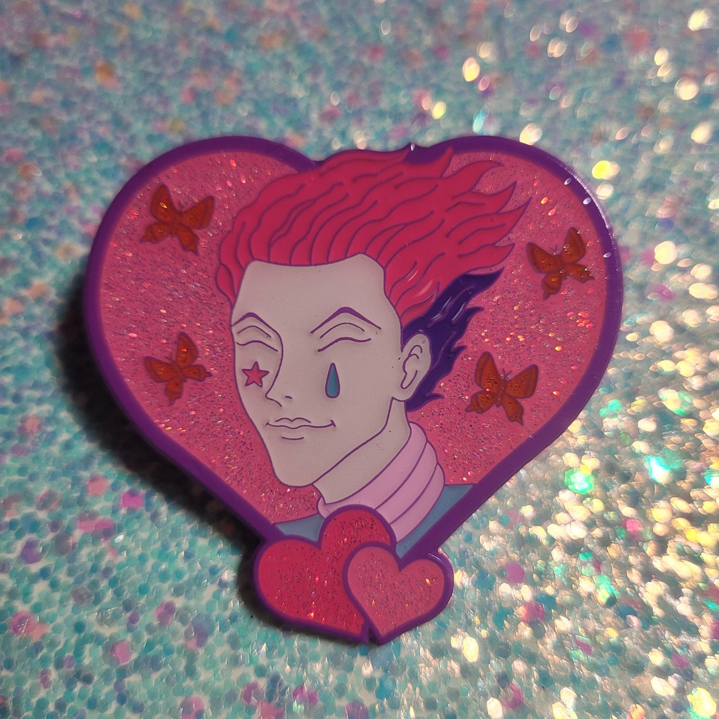 Purple Hisoka Hearts