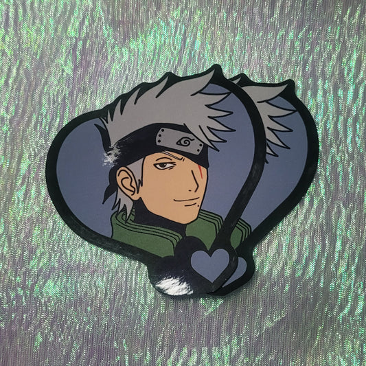 Masless Kakashi sticker(Eyes Open)