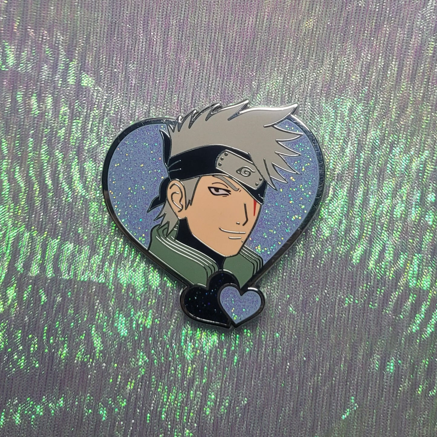 Maskless Kakashi Heart (EYES OPEN)