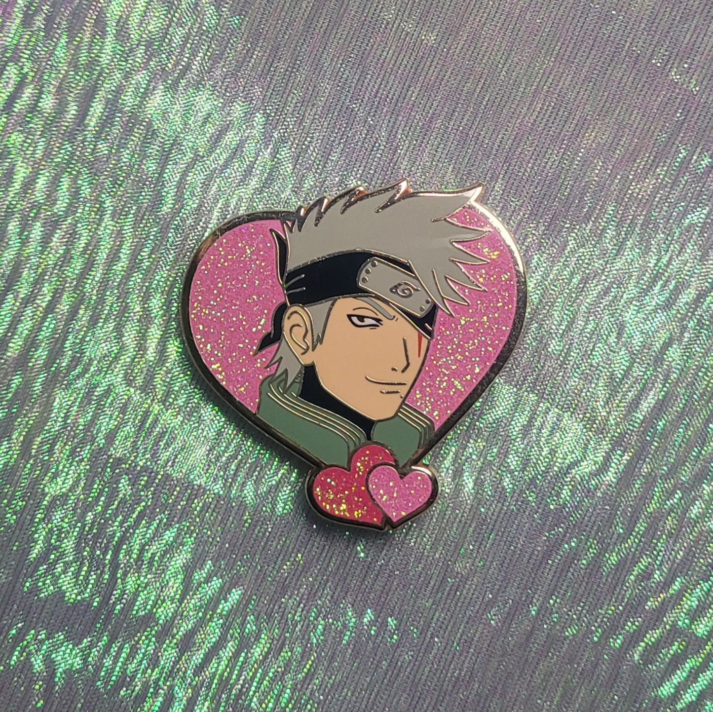 Maskless Kakashi Heart (EYES OPEN)