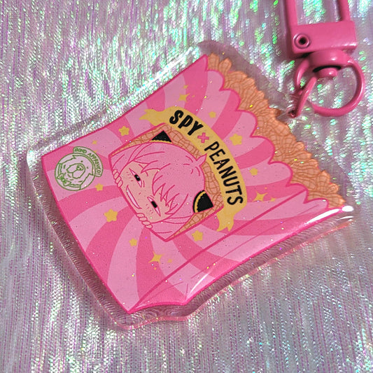 Anya Peanuts keychains