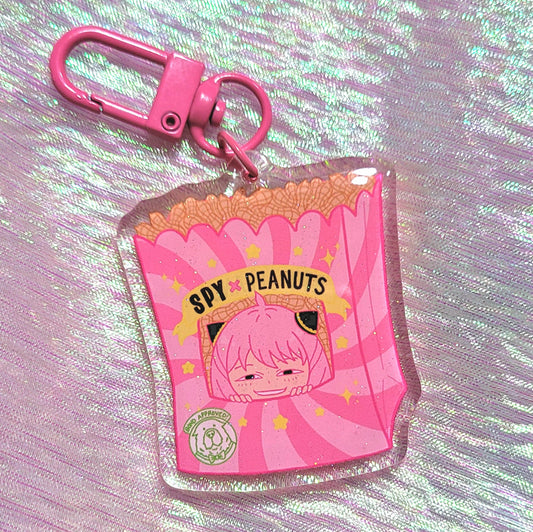 Anya Peanuts keychains