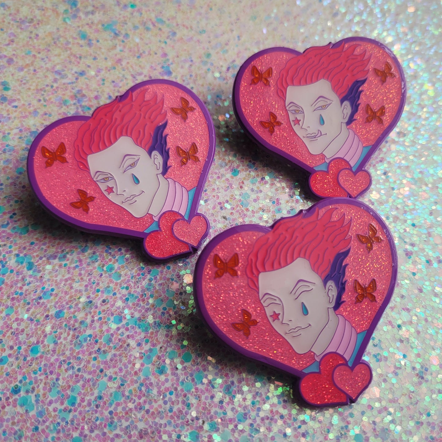 Purple Hisoka Hearts