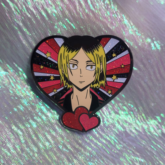 Kenma Heart Pin