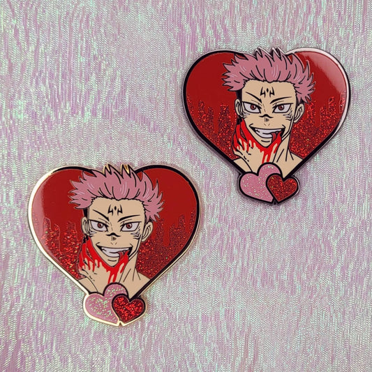 Sukuna heart pin