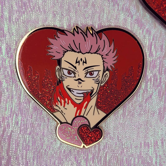Sukuna heart pin