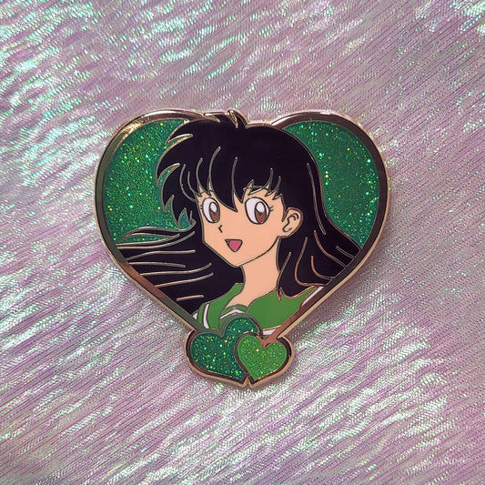 Kagome Heart Pin