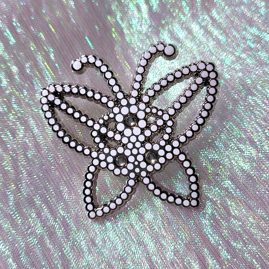 Parakiss butterfly pin